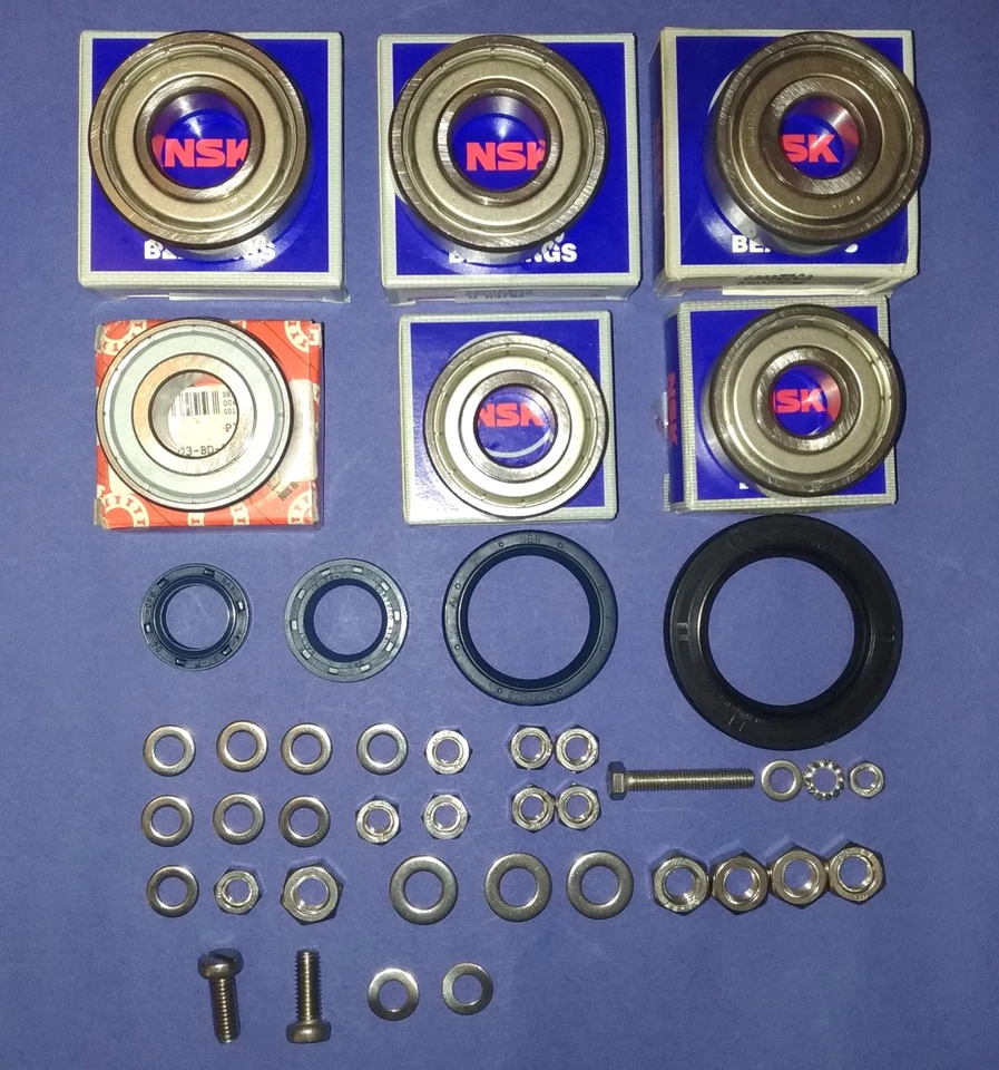 BMW R26 Gearbox Bearing + Seal + Stainless Steel Bolt Set Foto 1 de 1