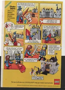 LEGO ADVERTISING INSERTS # 5-1340 # CASTLE AND KNIGHTS # 1986 # - Picture 1 of 1