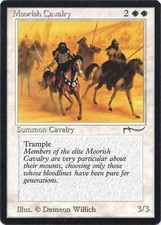Moorish Cavalry - b NM MTG Arabian Nights Magic Gathering 2B3