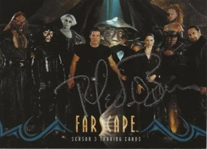 FARSCAPE Rockne S. O'Bannon / Creator SIGNED Autograph RITTENHOUSE Promo Card - Picture 1 of 1