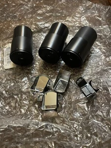 Three telescope lenses 9x 2 Inch Unmarked lenses Comes With Looking Aperture. B8 - Picture 1 of 13