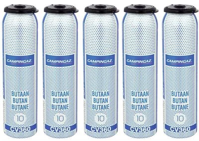 5x Campingaz CV 360 Gaskartusche Spotflam Butan Gas Feinlöten Löten