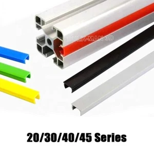 Soporte de panel de extrusión 3030 4040 1000 mm 2020 ranura cubierta sello para tira de sello de ranura - Imagen 1 de 6