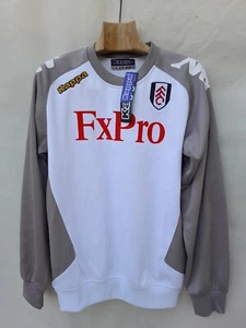 Vintage Kappa Fulham Football Sweatshirt Mens Large Training Drills Deadstock - Picture 1 of 18