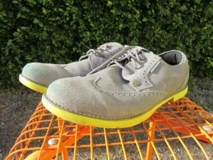 Men's True Linkswear Oxford Wingtip Suede True Gent Golf Shoes 10.5 - Picture 1 of 8