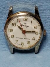 Vintage HERITAGE WATCH, T Swiss Made T, Tritium, unbreakable Mainspring 