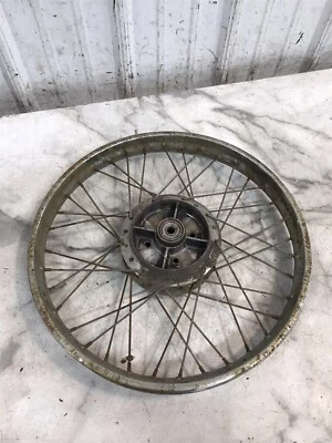 69 Yamaha L5T L5 T 100 Trailmaster rear back wheel rim - Image 1 of 4