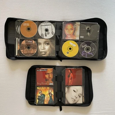 Vintage R&B Hip Hop Soul CD Lot 210+ 90s 2000s 2 Case Logic Huge Collection - Image 1 of 4