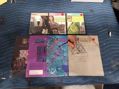 Sewing with nancy DVD And Book Lot Sew Simple with Rectangles and Squares  - Image 1 of 4