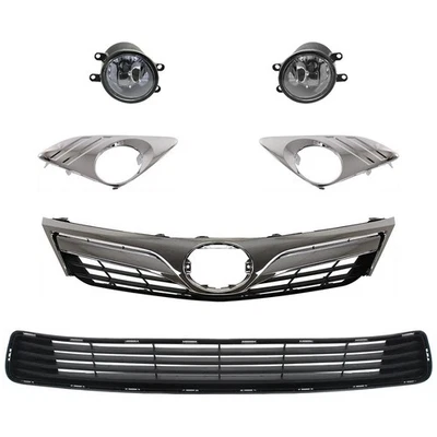 For Toyota Camry 2012-2014 Front Fog Light + Passenger Side Left & Right Foto 1 de 4
