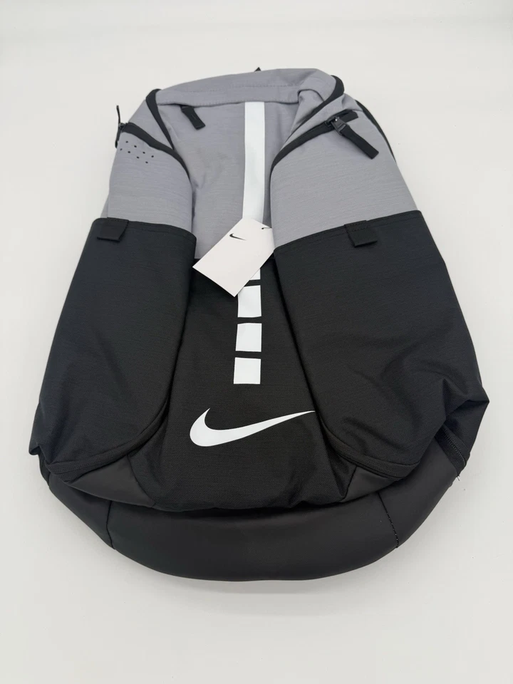 w/Tag Nike Hoops Elite Pro Basketball Backpack Black/Silver/Grey BA5554-012