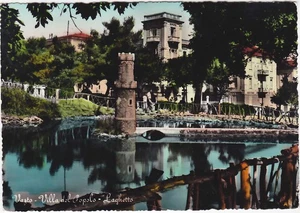 RIESIG - CHIETI - VILLA DEL POPOLO - TEICH - REISE 1956 -98115- - Bild 1 von 1