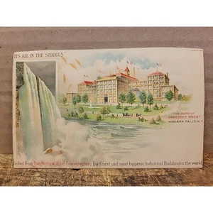 Conservatorio de Alimentos Naturales de Nueva York Cataratas del Niágara postal privada (sin publicar) #2 - Imagen 1 de 2