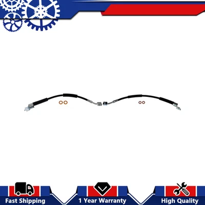 2x First Stop Brake Hose Line Front For Jeep Grand Cherokee 4.0L 1993-1998 - Imagem 1 de 4