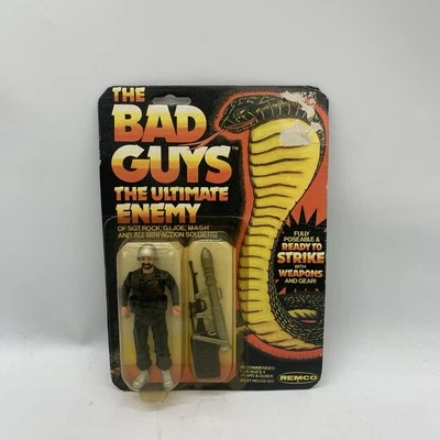 Винтажный сержант Remco Экшн-фигурка Rock The Bad Guys Ultimate Enemy VULTURE НОВАЯ - Изображение 1 из 4