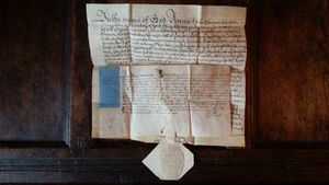 1721 GEORGE I 18TH C VELLUM WILL - JOHN PLOWMAN - WIGGINTON YORK YORKSHIRE - Picture 1 of 11