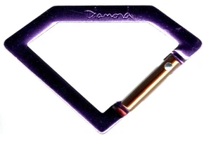 Diamond Supply Co. Vintage Purple Yellow Rock Carabiner - Picture 1 of 4