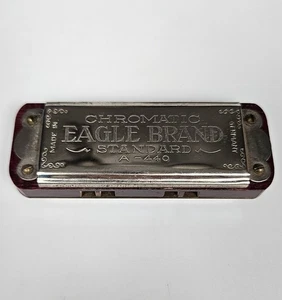 Chromatic Standard Harmonica Made In Germany Eagle Brand A-440 - Picture 1 of 4