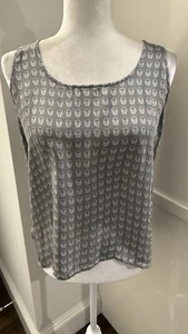 E.vil Y2K 100% Seide Babydoll Tank Tunika Kleid Top Totenkopf Punk Queen of Evil Gr. S - Bild 1 von 5