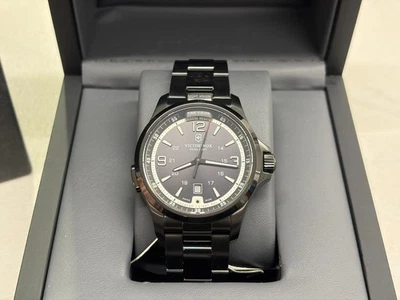 Victorinox Swiss Army 241665 Night Vision Dark Grey Dial Men's Watch - NWT - Image 1 of 4