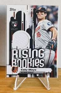 Actualización Topps 2025 Rising Rookies Relic Coby Mayo - RRR-CM Orioles RC SP - Imagen 1 de 2