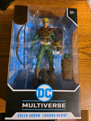 CONNOR HAWKE DC Multiverso McFarlane Juguetes Etiqueta Dorada Flecha Verde Foto 1 de 4
