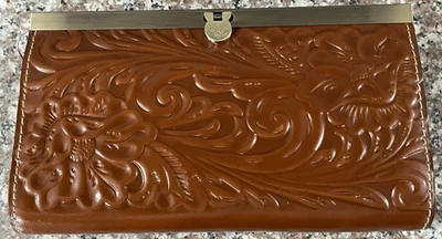 CARTERA PATRICIA NASH CAUCHY FLORENCIA MARRÓN TOSTADO NUEVA CON ETIQUETAS Foto 1 de 4