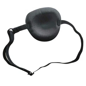 Adult Eye Patch Medical Concave Foam Padded Washable Eyeshades Unisex Black d - Picture 1 of 4