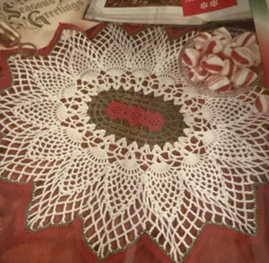 ~Crochet-Starburst Placemat Doily-Pattern Only~ - Picture 1 of 2