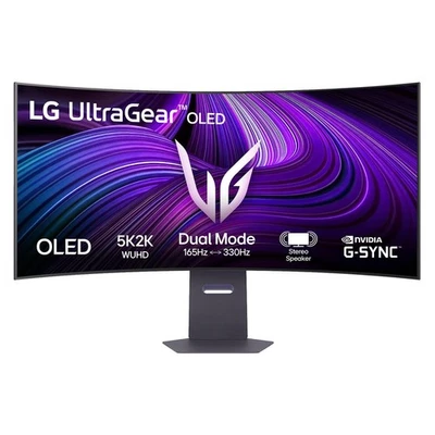 LG UltraGear™ OLED 45GX950A-B Curved Gaming Monitor 114,3 cm (45") - Bild 1 von 3