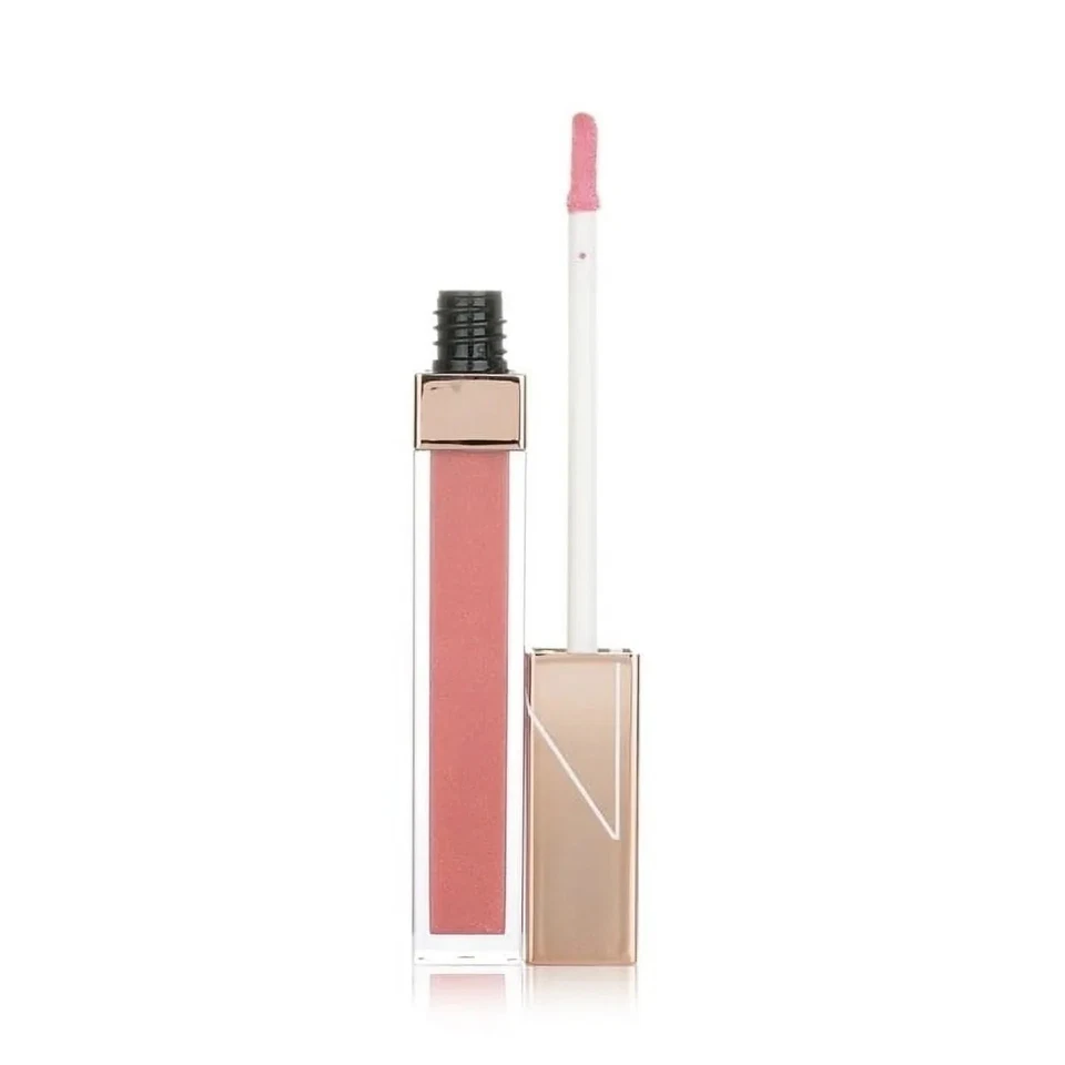 NARS Afterglow Lip Shine - Orgasm 777| Peachy Pink with Golden Shimmer 0.17 oz - Image 1 of 3