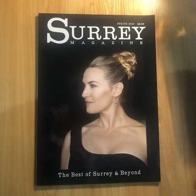 Surrey Magazine UK Kate Winslet Spring 2016 Issue *brand new* rare - Image 1 of 4