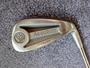 Ram ACCUBAR Stainless # 9 Iron / Regular Flex. - Picture 1 of 10