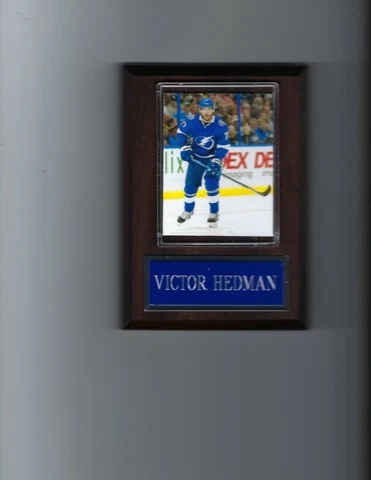 VICTOR HEDMAN PLAQUE TAMPA BAY LIGHTNING HOCKEY NHL Cover
