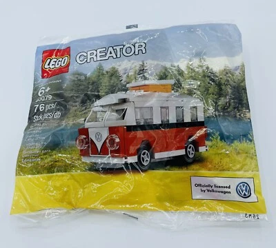 LEGO Creator: Mini VW T1 Camper Van 40079 Nuevo Sellado Retirado Promocional Foto 1 de 2