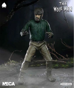 Figura de acción de terror The Wolf Man escala 7 pulgadas de NECA - Imagen 1 de 13
