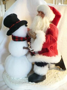 WE- SANTA CLAUS AND SNOWMAN #40182 - Imagen 1 de 9