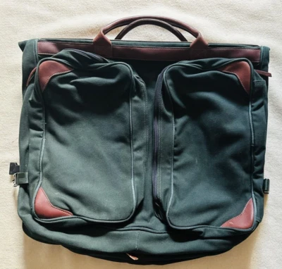 Bolso Plegable Orvis X Gokey Battenkill Cuero Lona Prendas Equipaje de Viaje Foto 1 de 4