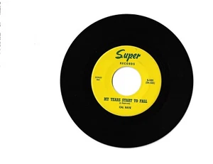 Cal Raye-My Tears Start To Fall-Super 101(White Doowop Vocal  45)(Hear It) - Picture 1 of 2