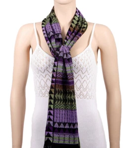 MISSONI SCHAL SCARF SCIALLE SCIARPA CHAL BUFANDA - ORANGE LABEL 15376 - Picture 1 of 6