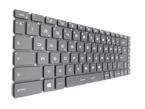 DE - Tastatur Keyboard Schwarz RGB Beleuchtung für MSI GE66 Raider 11UH-247