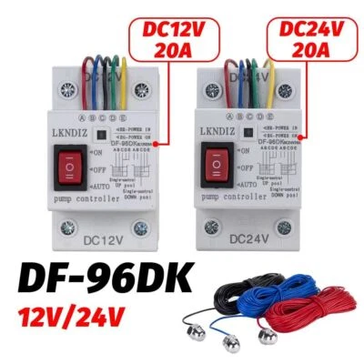 DC12V/24V 20A Automatic Water Level Controller Liquid Detection Pump Controller - Image 1 of 4
