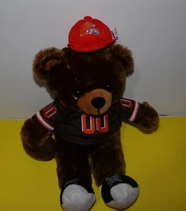 12" NFL Cleveland Browns Plush Teddy Bear Stuffed Foco Licensed Outfit Comes Off - Bild 1 von 4
