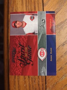 2003 Donruss Studio SPIRIT Of The Game /1250 Adam Dunn #SG-22 Cincinnati Reds - Picture 1 of 3