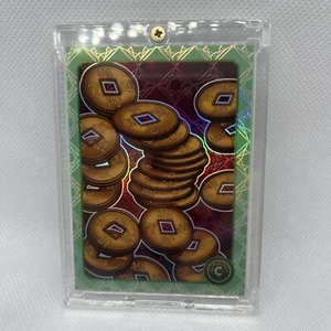 2024 Cardsmiths Currency 3 Chinese (Cash) Coin Jade Gemstone Refractor #34/45 - Picture 1 of 3