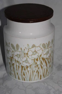 1970s Vintage Retro Hornsea Pottery Fleur Storage Jar Canister - Picture 1 of 6