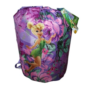 Disney Tinkerbell Slumber Sleeping Bag Kids Girls Travel Camping with Carry Bag - Picture 1 of 5
