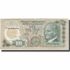 [#126332] Billet, Turquie, 100 Lira, KM:189a, TTB
