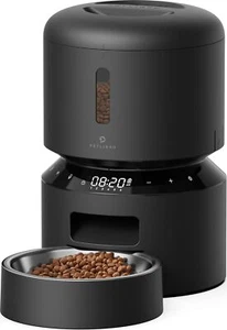 Automatic Cat Feeder, Timed Food Dispenser for Dry Food, 50 Portions, 6 Meals - Picture 1 of 37