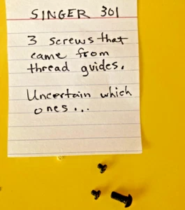 SINGER 301 Schrauben für Gewindeführungen - Bild 1 von 4